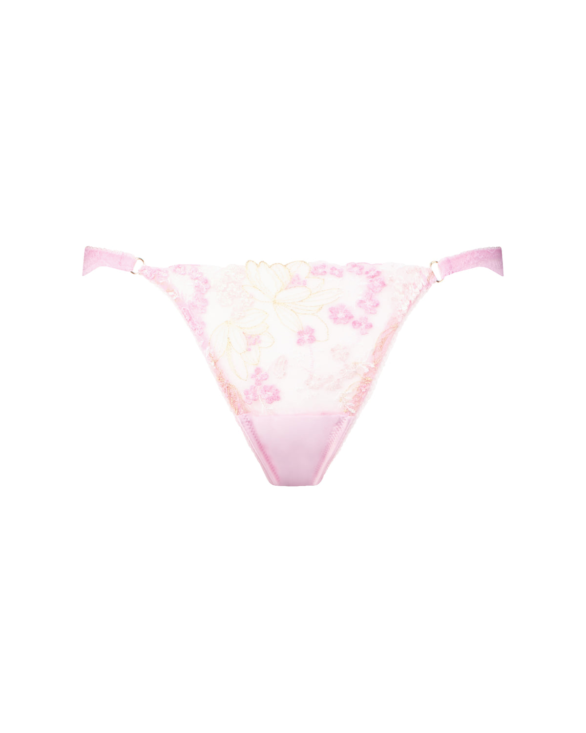 Blossom Embroidery Brazilian In Pink
