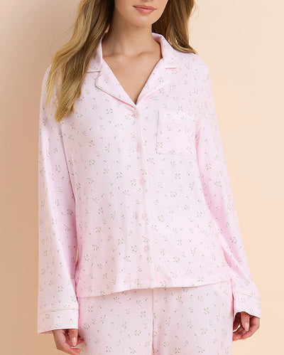 Ditsy Fuzzy Long Set