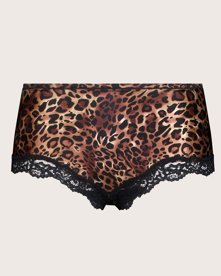 BODYFUSION Kitty Shortie Animal Print
